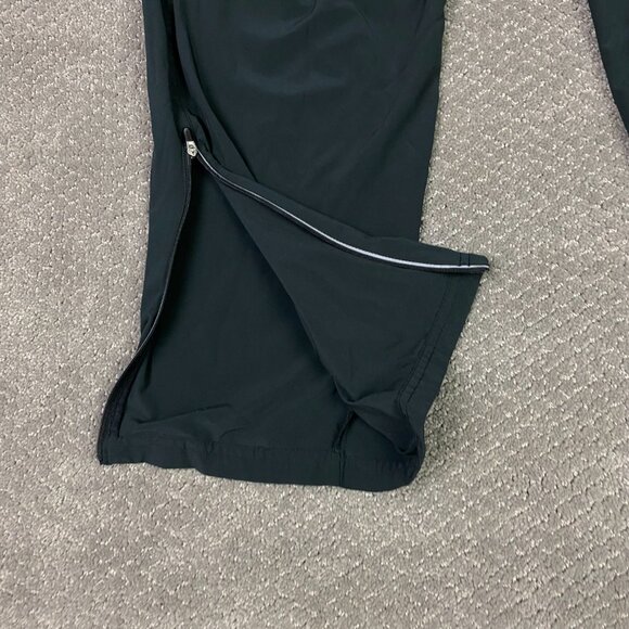 Nike Woven Track Pants Men's Large Black Dri-Fit Ankle Zip Stretch 427149 015 - Picture 5 of 16